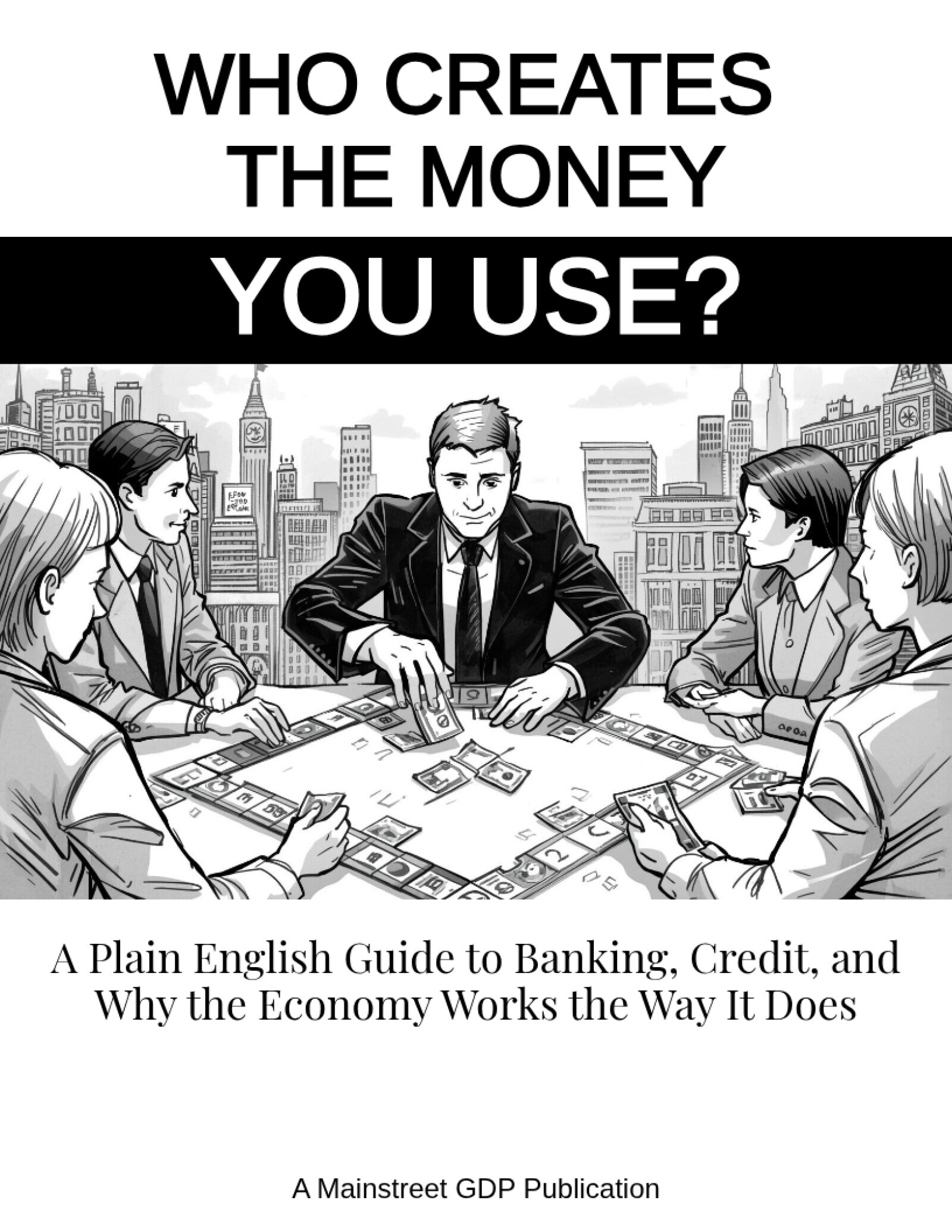 Who Creates the Money You Use? — book cover